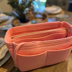 Never full mm tote organizer pink